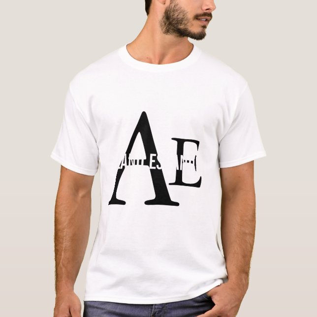 T-shirt Monogramme de race d'Alano Espanol (Devant)