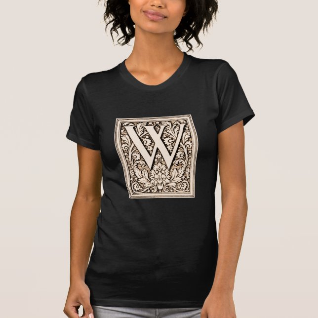 T-shirt Monogramme encadré 'W' - Chemise (Devant)