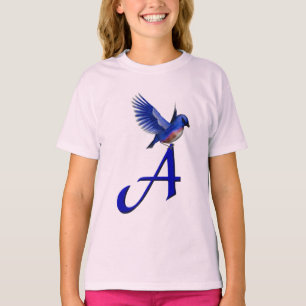 T-shirt Monogramme initial A