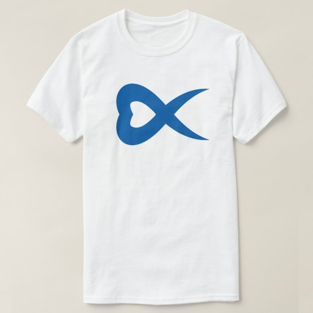 T-shirt Monogramme lettre X cœur créatif (Design devant)