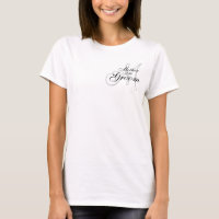 Monogramme Mère du Mariage de chambre T—Chemise
