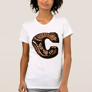 T-shirt Monogramme Paisley - C