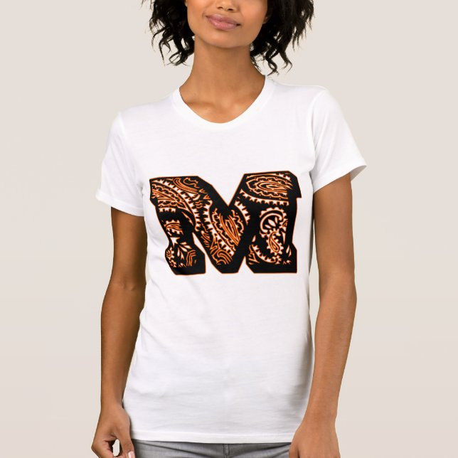 T-shirt Monogramme Paisley - M (Devant)