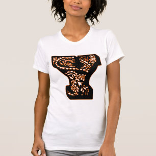 T-shirt Monogramme Paisley - Y