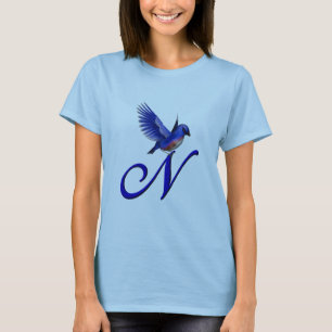 T-shirt Monographie initiale N Élégante