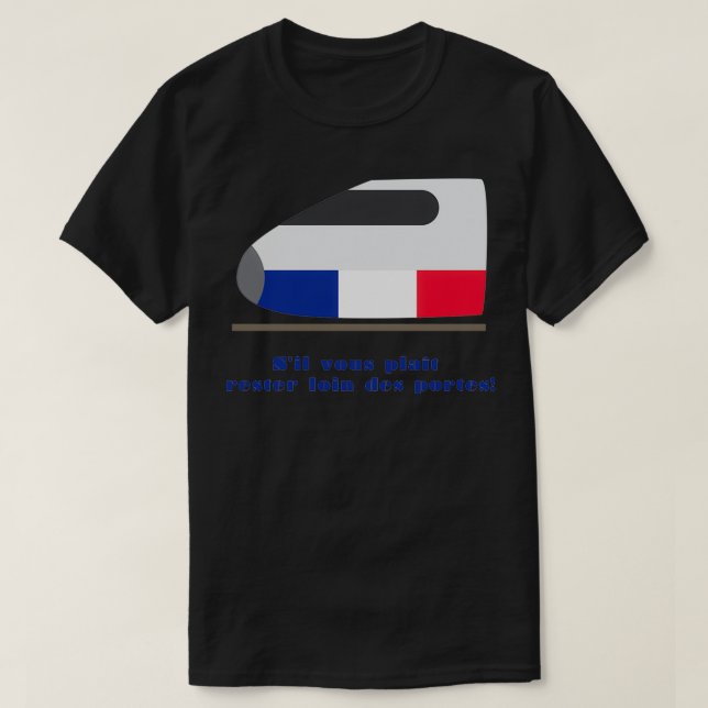T-shirt Monorail (Design devant)