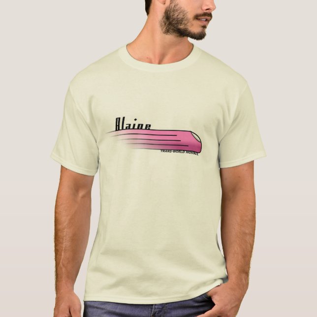 T-shirt Monorail de Transport-Monde de Blaine (Devant)