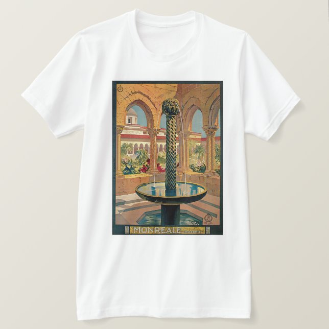 T-shirt Monreal ~ Palerme (Design devant)