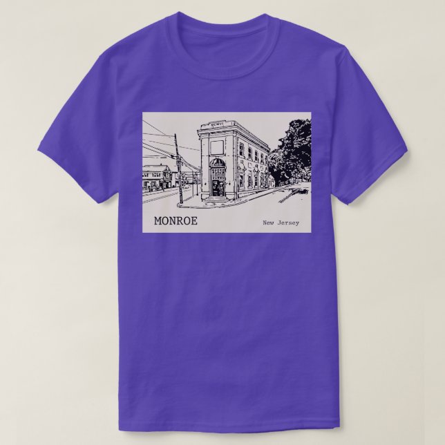 T-shirt Monroe New Jersey 1 (Design devant)