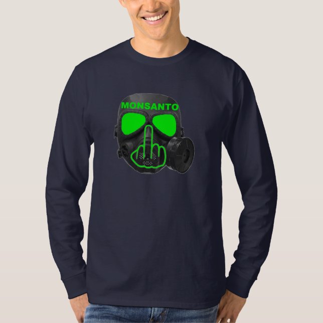T-Shirt Monsanto Masque à gaz Flip (Devant)