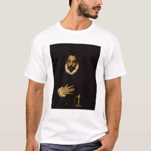 T-shirt Monsieur avec sa main sur son coffre, c.1580