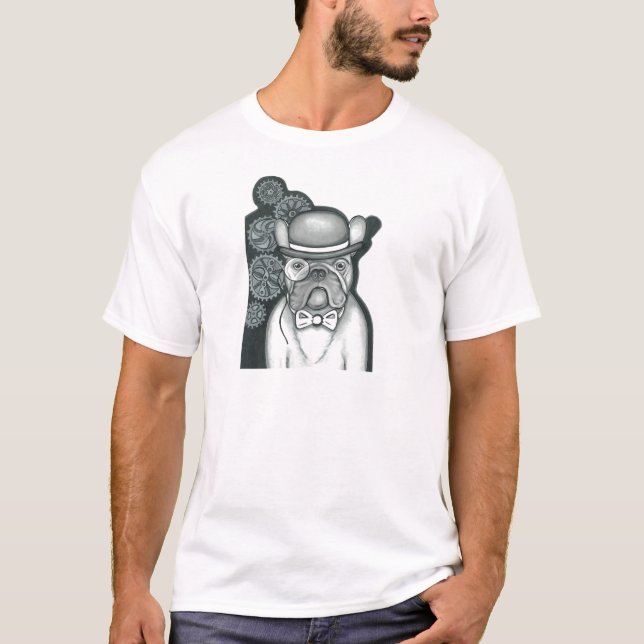 T-shirt Monsieur Bouledogue (Devant)