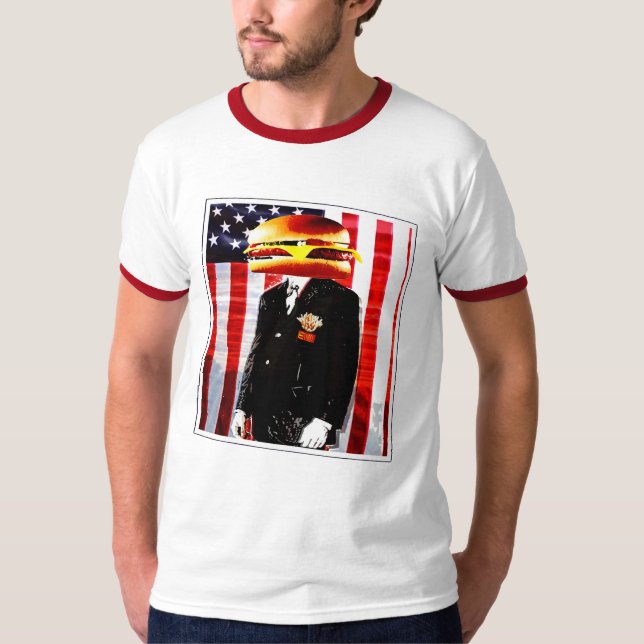 T-shirt Monsieur Cheeseburger (Devant)
