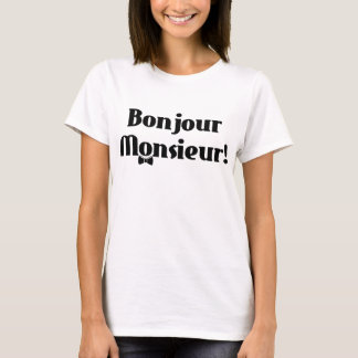 T-shirt Monsieur de bonjour