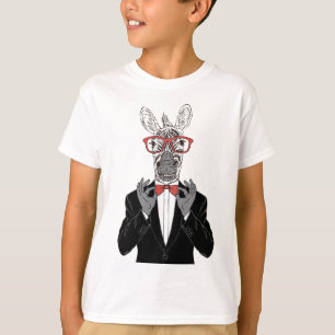 T-shirt Monsieur de zèbre