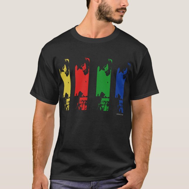 T-shirt Monsieur DJ (BT) (Devant)
