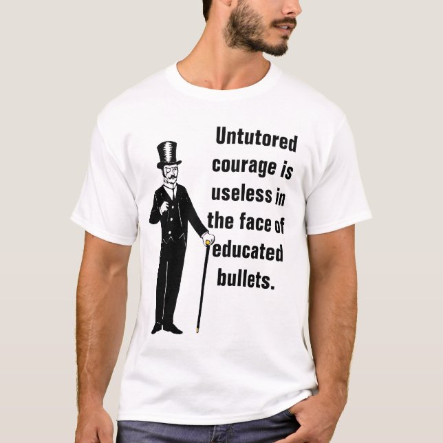 T-shirt Monsieur irréfléchi de Gen. George S. Patton (Devant)