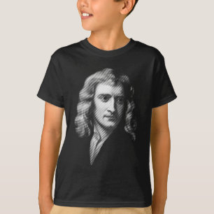 T-shirt monsieur Isaac Newton