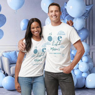 T-shirt Monsieur Merveilleux Nuage Bleu Famille Anniversai