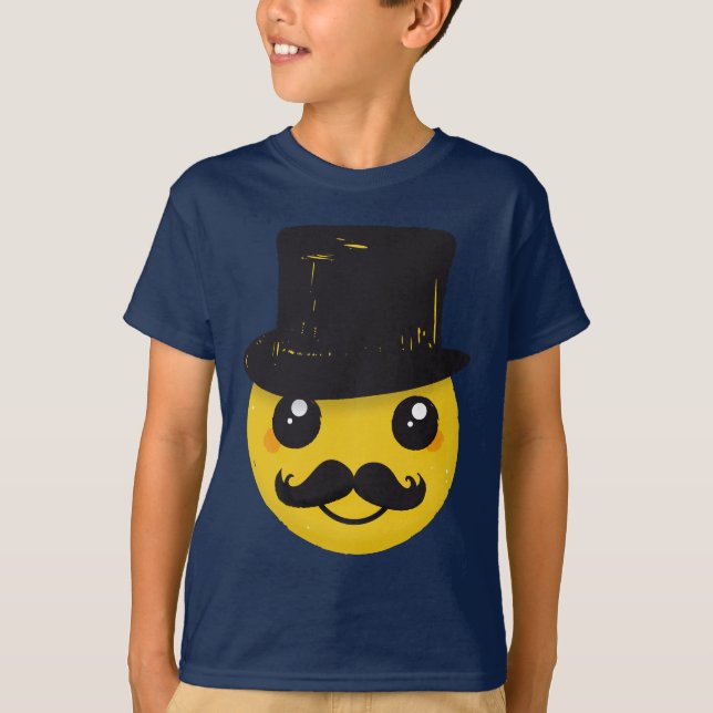 T-shirt Monsieur Moustache (Devant)