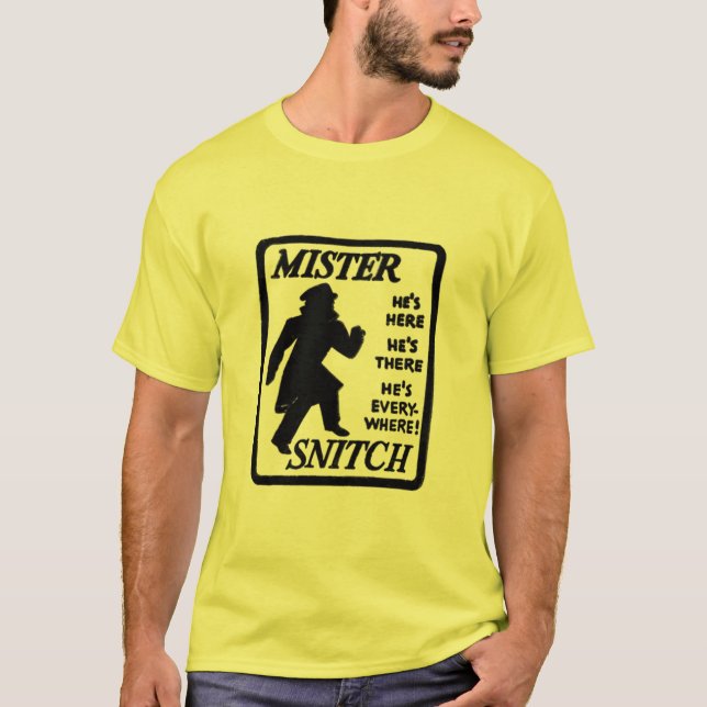 T-shirt Monsieur Snitch (Devant)