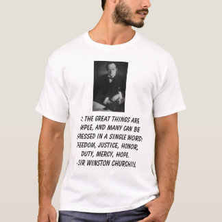 T-shirt Monsieur Winston Churchill