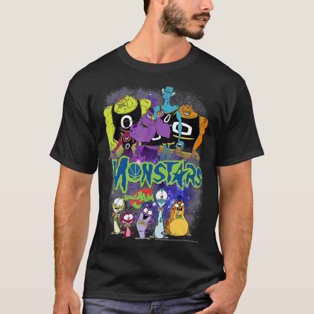 T-shirt Monstars Classic De La Confusion Spatiale Dans L'E (Devant)