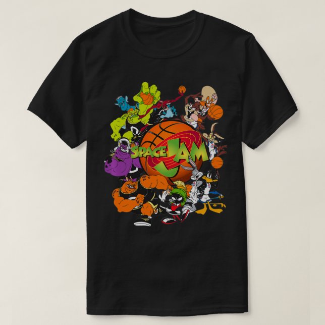 T-shirt Monstars de la jambe spatiale et basculement de l' (Design devant)