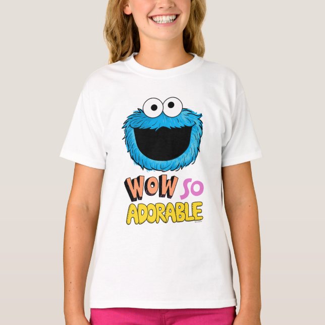 T-shirt Monster à la fin de cette histoire | Cookie Monste (Devant)