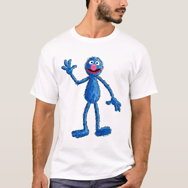 T-shirt Monster à la fin de cette histoire | Grover (Devant)
