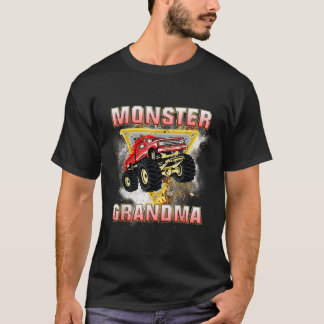 T-shirt Monster Camion Grand-mère T Chemise