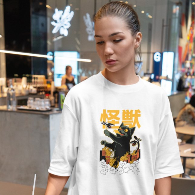 T-shirt Monster de chats Kaiju Anime (Créateur téléchargé)