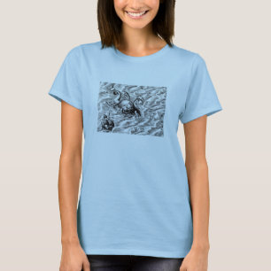 T-shirt Monster de la mer Arctique et voilier