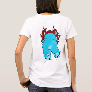 T-shirt Monster Escape double face