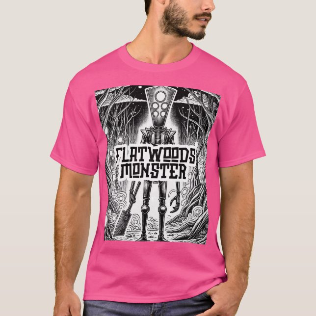 T-shirt Monster Flatwoods (Devant)