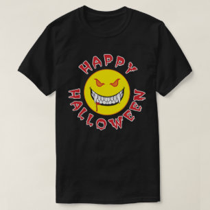 T-shirt Monster Grin - Happy Face - Happy Halloween