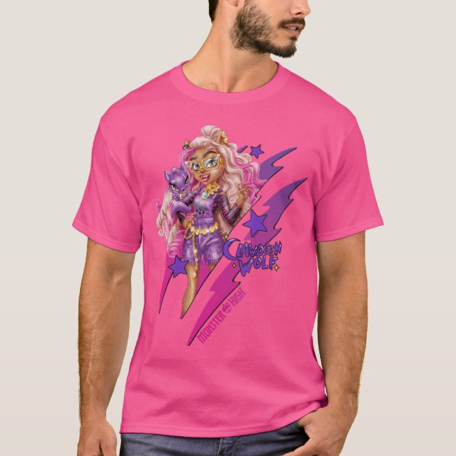 T-shirt Monster High Clawdeen Wolf (Devant)