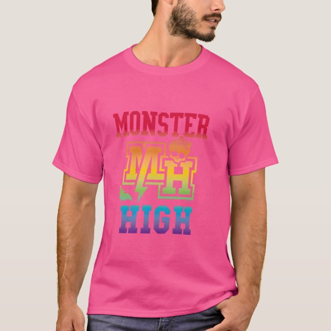 T-shirt Monster High - Pride Crest (Devant)