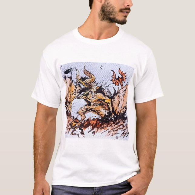 T-shirt Monster Hunter Diablos (Devant)
