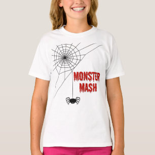 T-shirt Monster Mash Halloween Toile d'araignée