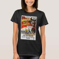 Monster, poster vintage de film d'horreur