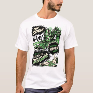 T-shirt Monster Show Vintage des années 1950