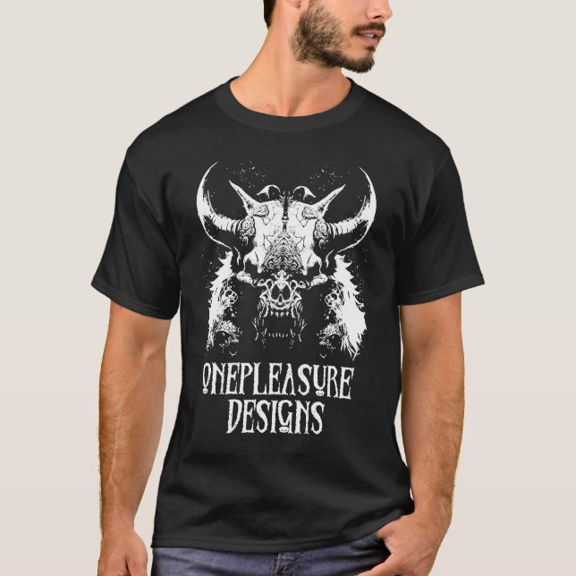 T-shirt Monster Taurus Déplaisant Zombie Horreur (Devant)