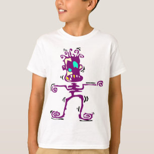 T-shirt Monster tribal