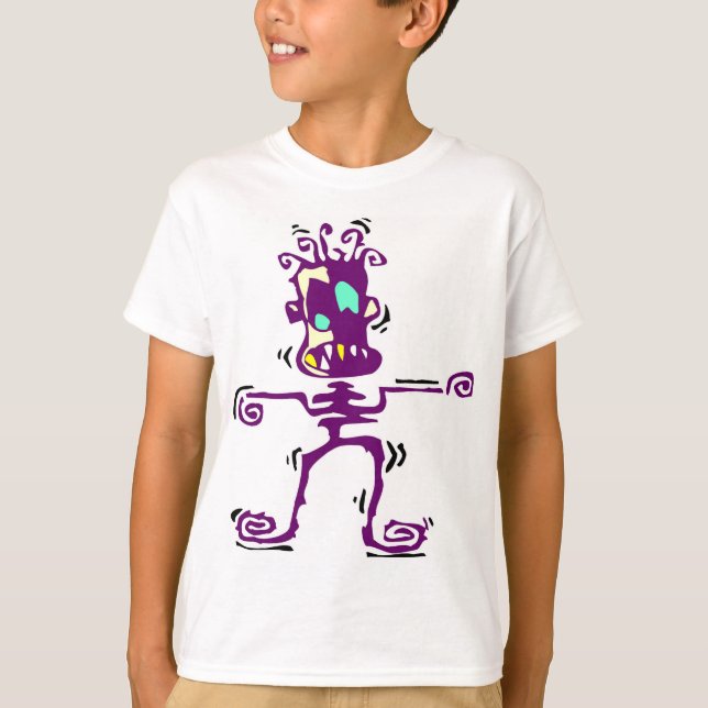 T-shirt Monster tribal (Devant)