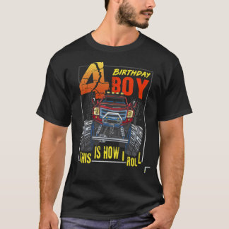 T-shirt Monster Truck 4th Truck article méditation
