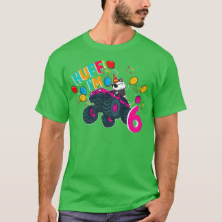 T-shirt Monster Truck 6 Panda Driver Cute Bear Pet Animal