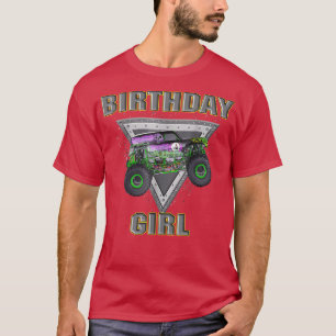 T-shirt Monster Truck Anniversaire Fille Monster Truck Son