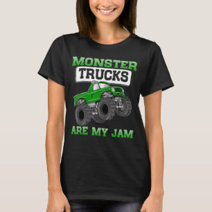 T-shirt Monster Truck Are My Jam Funky Monster Truck 1