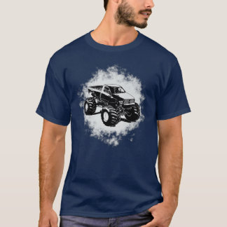 T-shirt Monster Truck Art